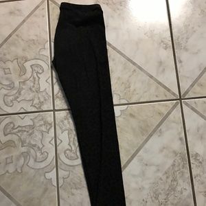 Brown pattern soft leggings/tights